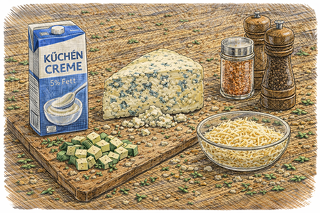 Zutaten Vorbereitung