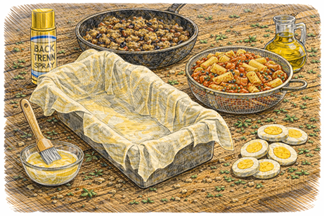 Zutaten Vorbereitung