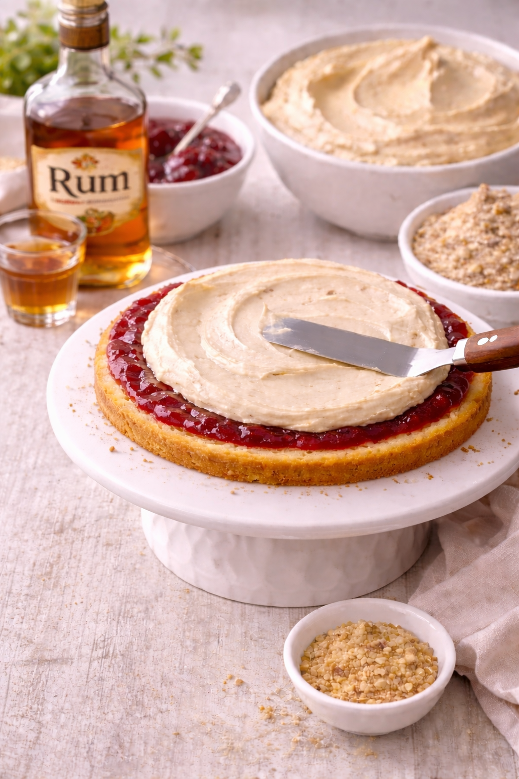 Biskuit Vorbereitung