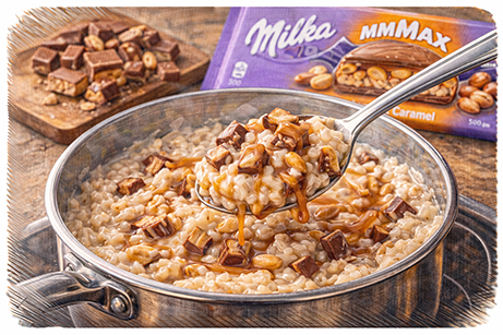 Karamell-Marmorierung