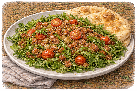 Finaler Rucola Salat