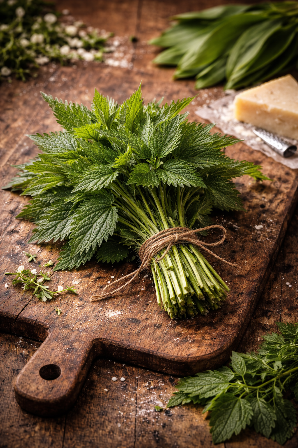 Frische Wildkräuter